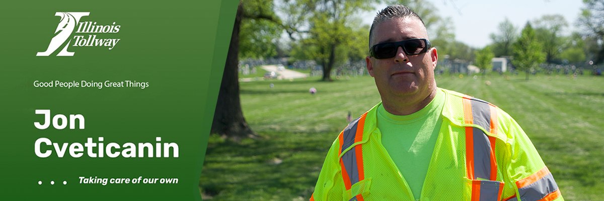 Illinois Tollway worker honors veterans by tending their graves