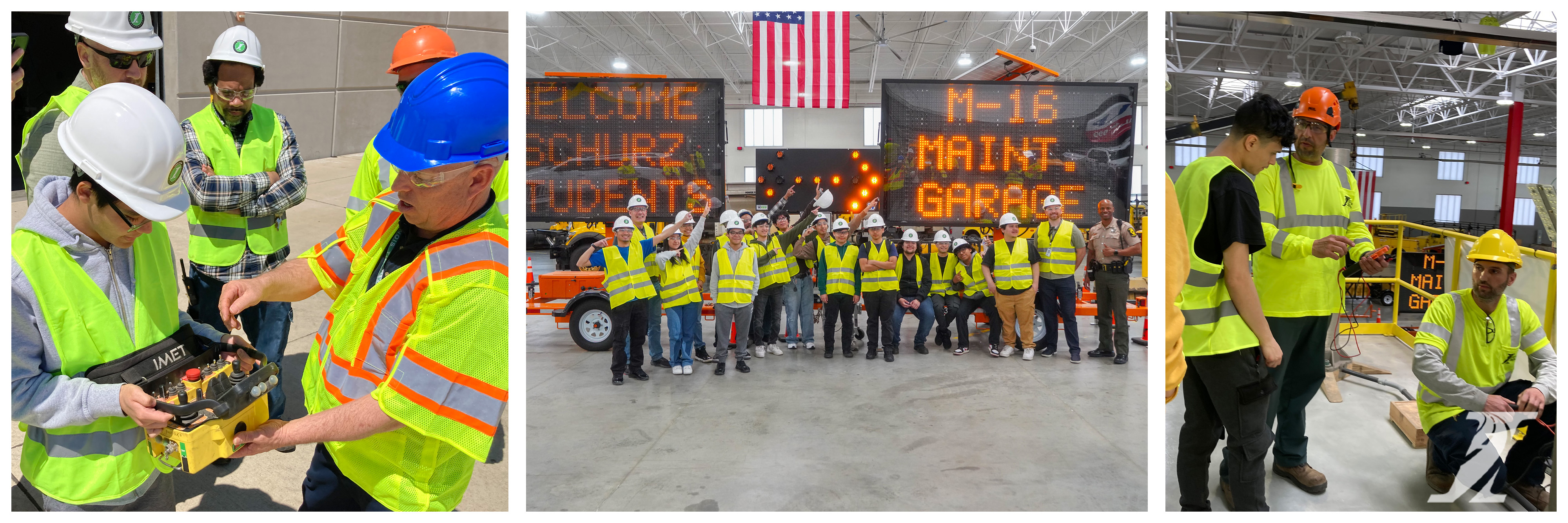 Illinois Tollway Welcomes High School Students to Eye-Opening Tour Of I-490 Tollway Project and Bensenville Maintenance Facility